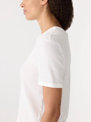 Waffle Baby T Shirt White