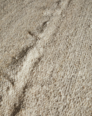 Natural Virgin Wool Rug