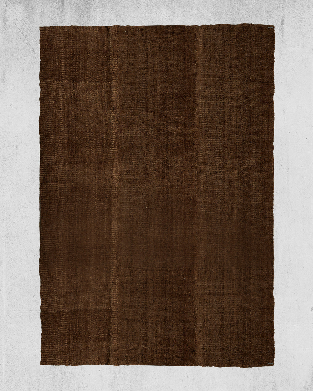 Rust Virgin Wool Rug