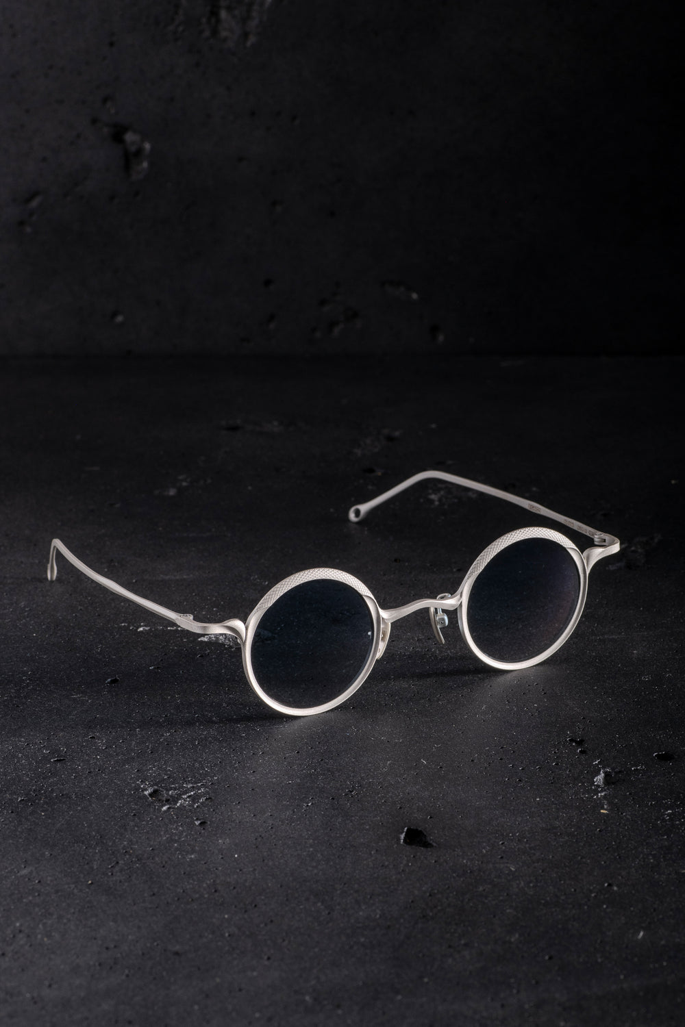 RG1099AG Sterling Silver Matte x Blue Lens