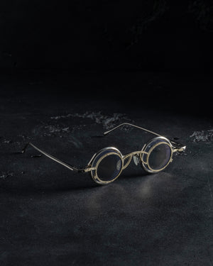 RG1911TI Polished w/ Clear Lens + Pale Gold Clip w/ L Mirror Lens