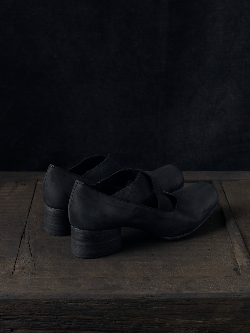 High Ballet Shoes Black