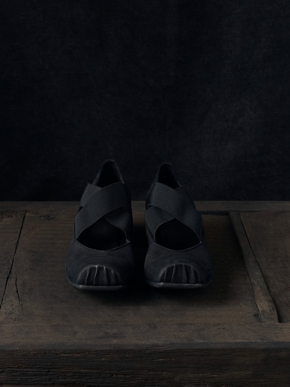 High Ballet Shoes Black