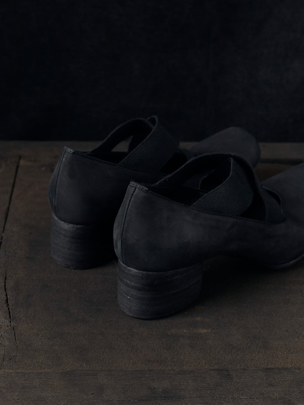 High Ballet Shoes Black