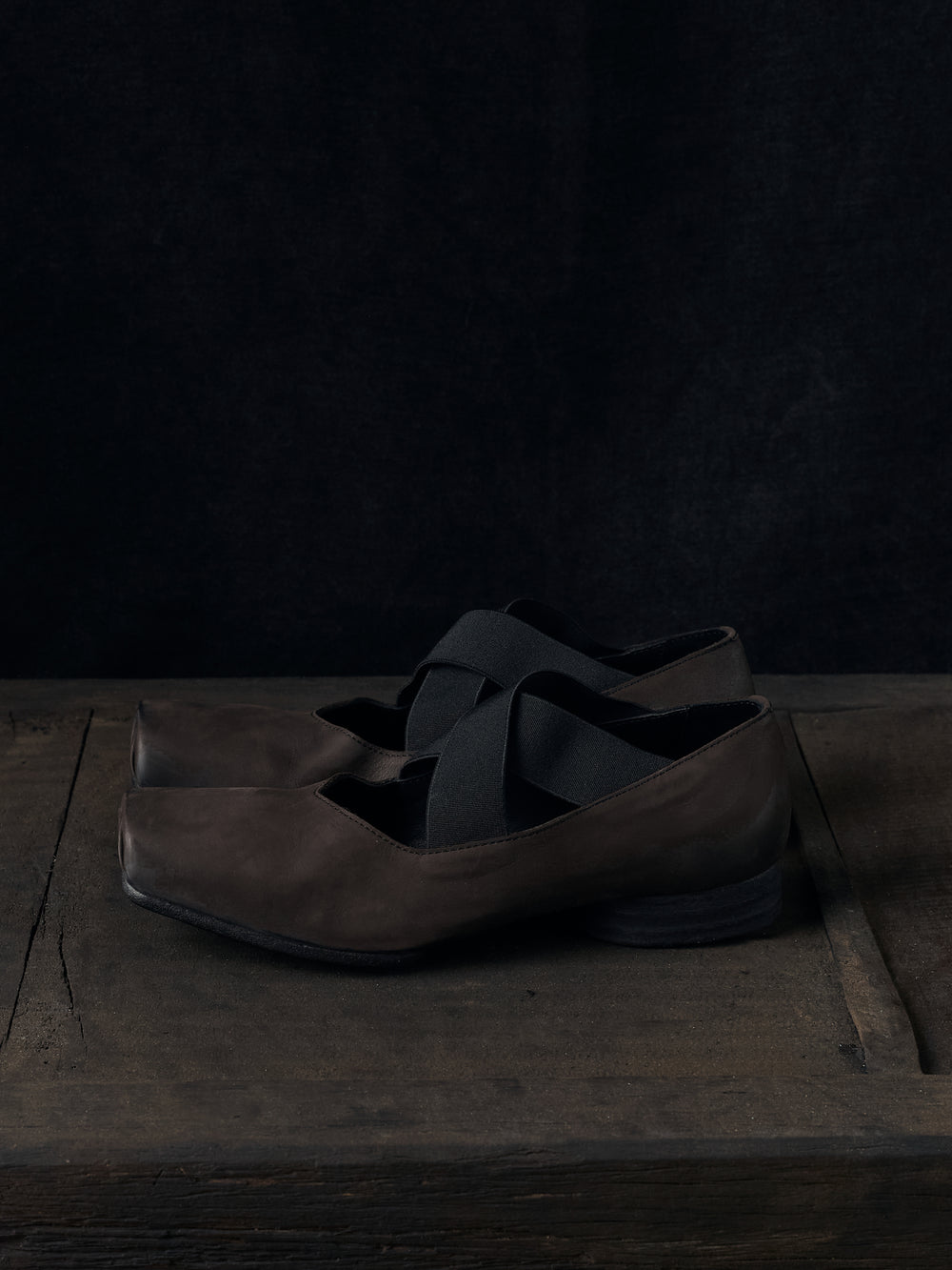 Ballet Shoes Brown Black