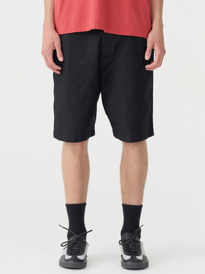 Cotton Lo Slung Short Black
