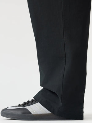 Crushed Cotton Utility Pant Black