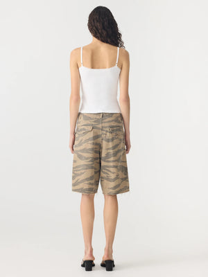 Lace Strap Soft Rib Tank White