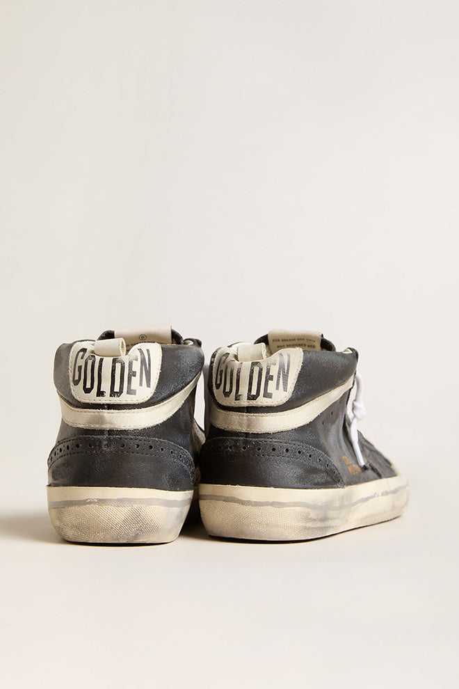 Mid Star Nabuk Toe and Wave Leather Upper w/ Star Black / Ice