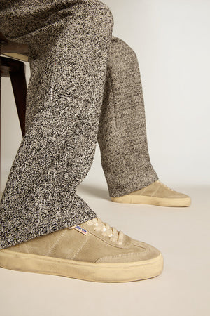 Soul Star Suede Upper Leather Tongue Taupe / Milk