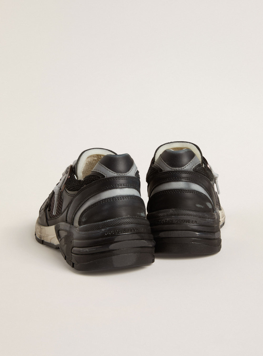 Women's Dad-Star in Mesh and Leather w/ Suede Star Black / Dark Grey