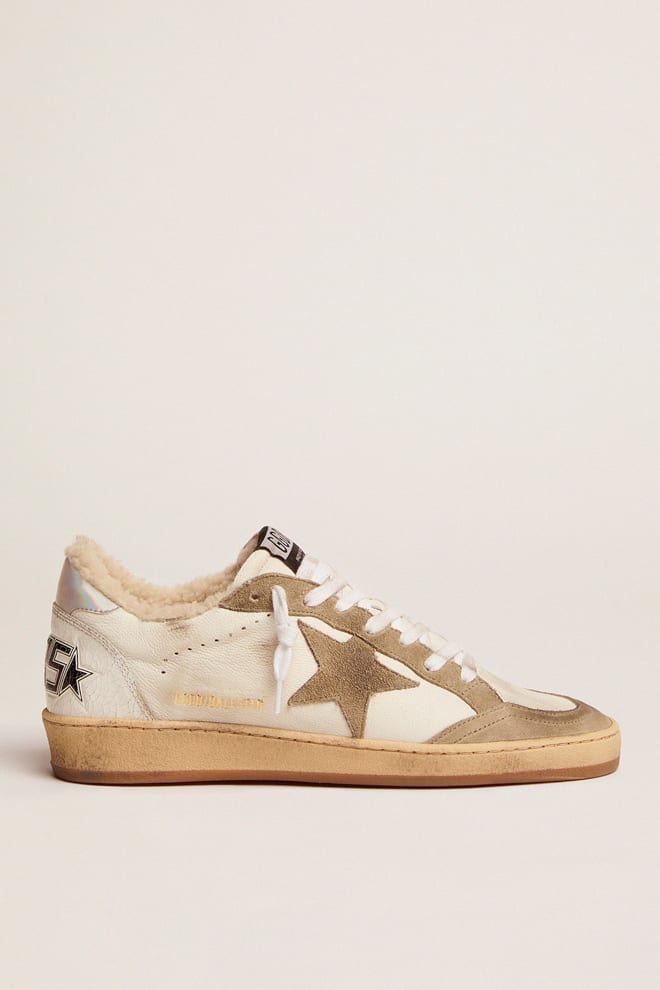 Ball Star Suede Star w/ Shearling Lining and Suede Star