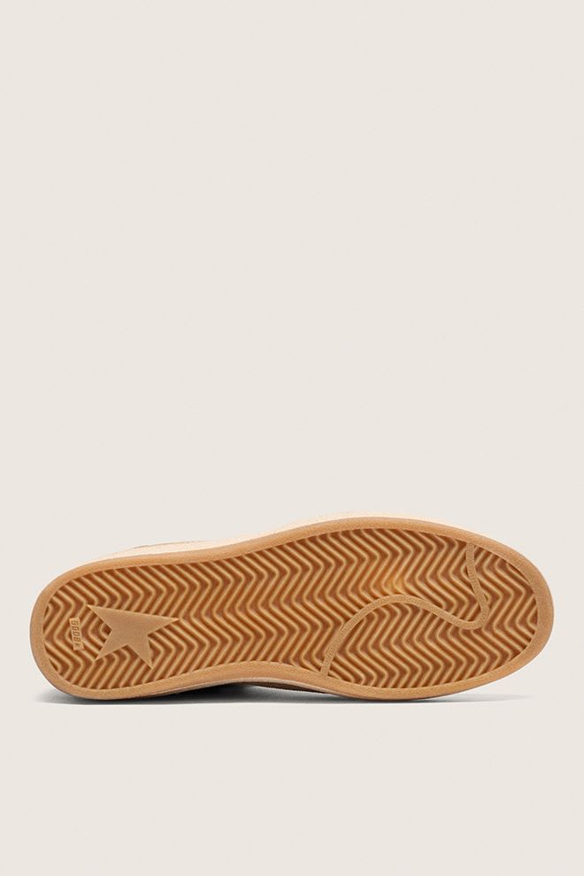 Women’s Ballstar Warm Beige Suede Upper and Black Leather Star
