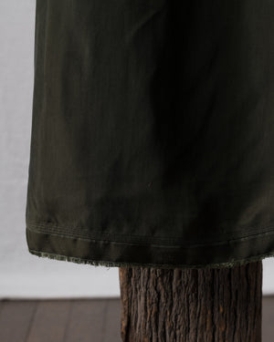Sand Washed Boat Neck Ribbon Strap Dress