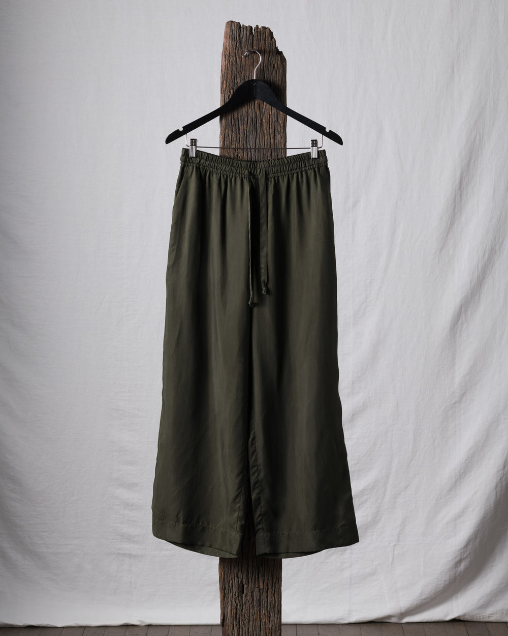 Sand Washed Drawstring Trousers
