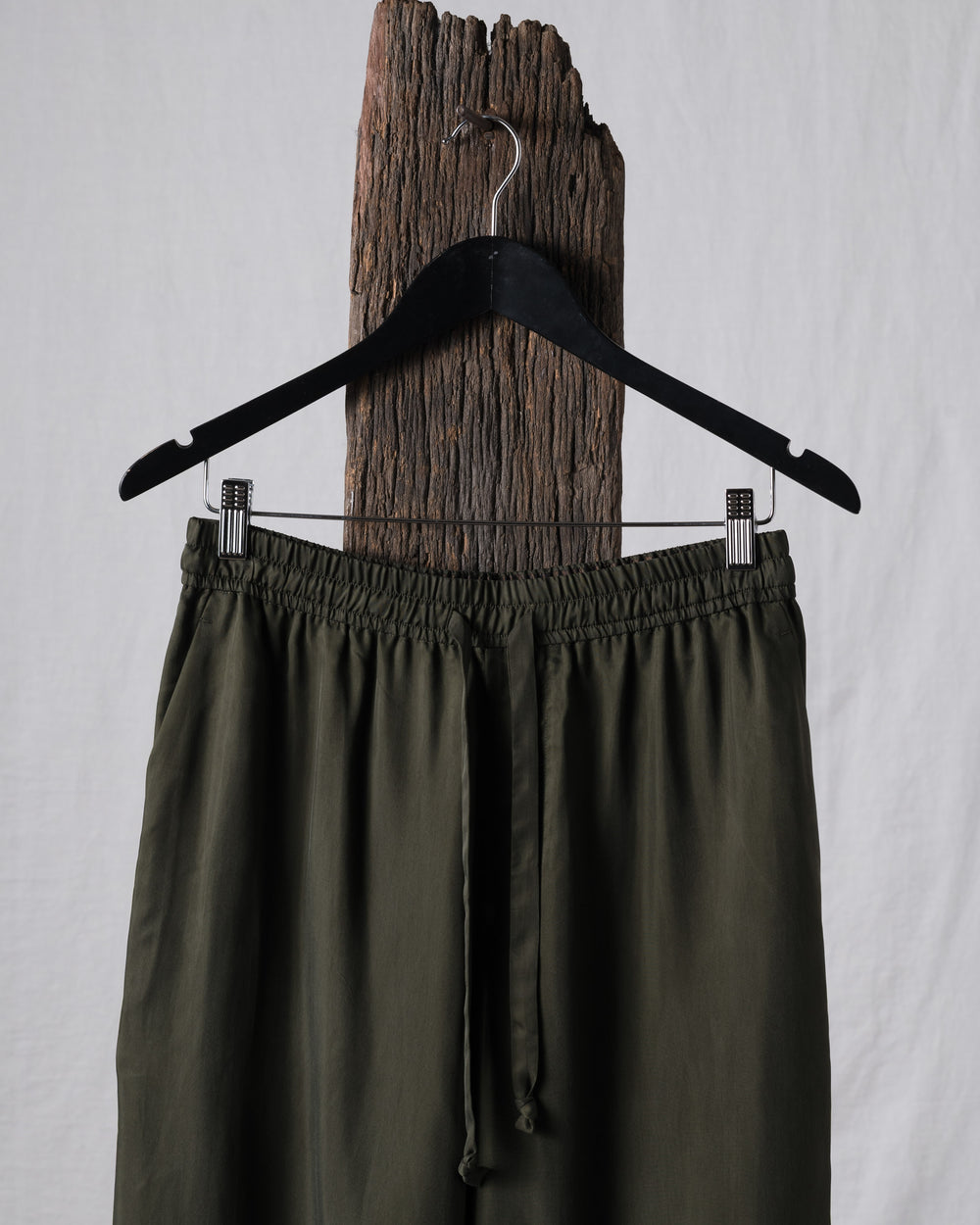 Sand Washed Drawstring Trousers
