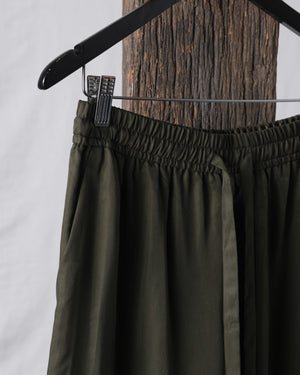 Sand Washed Drawstring Trousers
