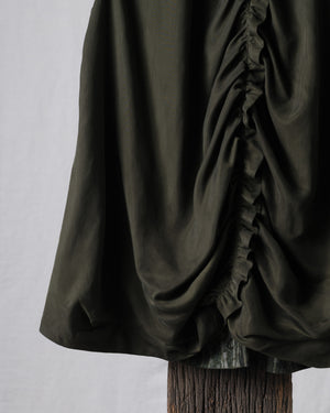 Sand Washed Gathered Sleeveless Top