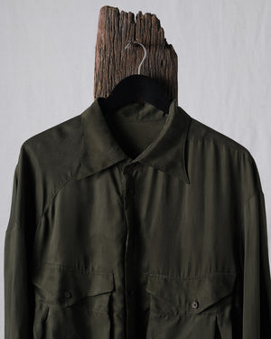 Sand Washed Large Pocket Shirt