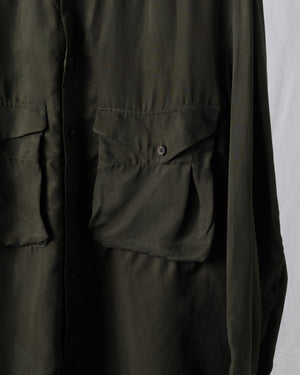 Sand Washed Large Pocket Shirt