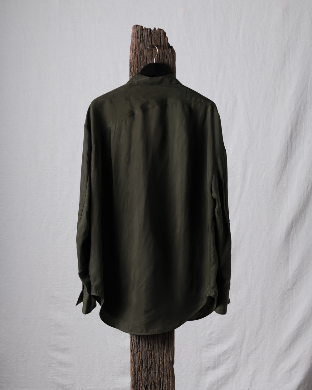 Sand Washed Large Pocket Shirt