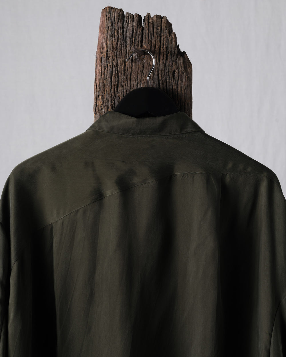 Sand Washed Large Pocket Shirt