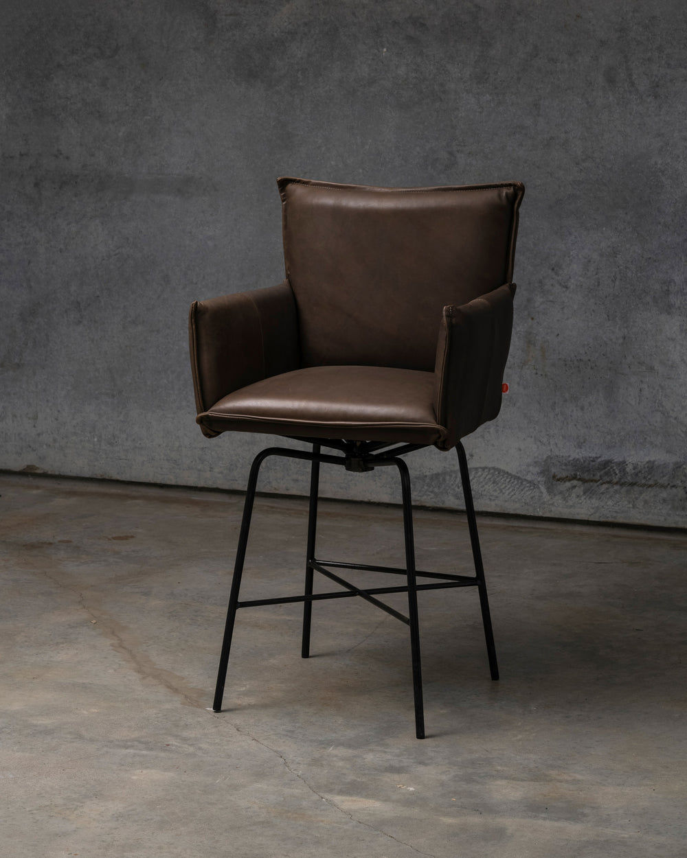 Sanne Swivel Bar Stool Old Glory - Luxor Grey