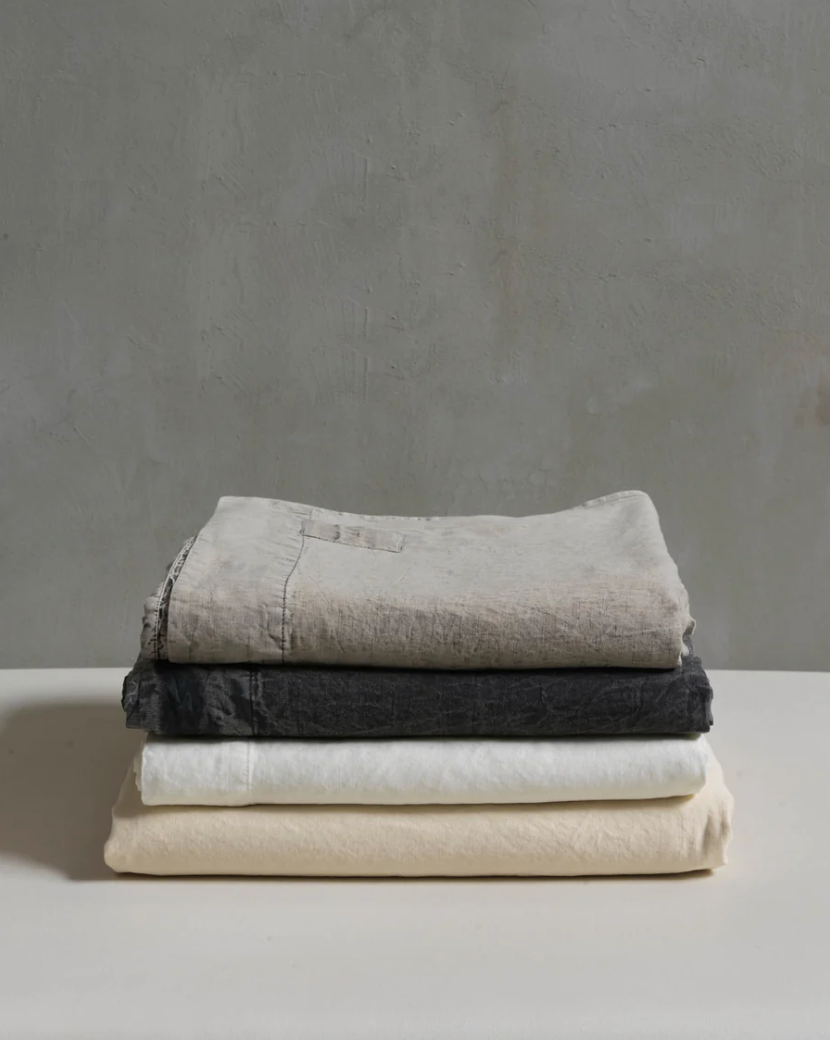 009 Heritage Sheet Pillow Slip Washed Black