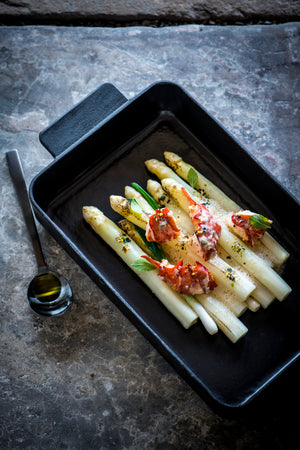 Enamelled Cast Iron Tray 26 x 15cm