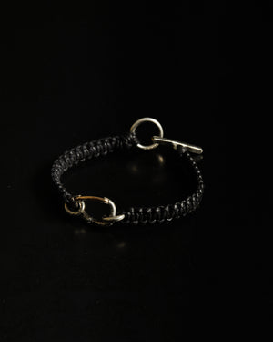 Chain Links Macramé Bracelet