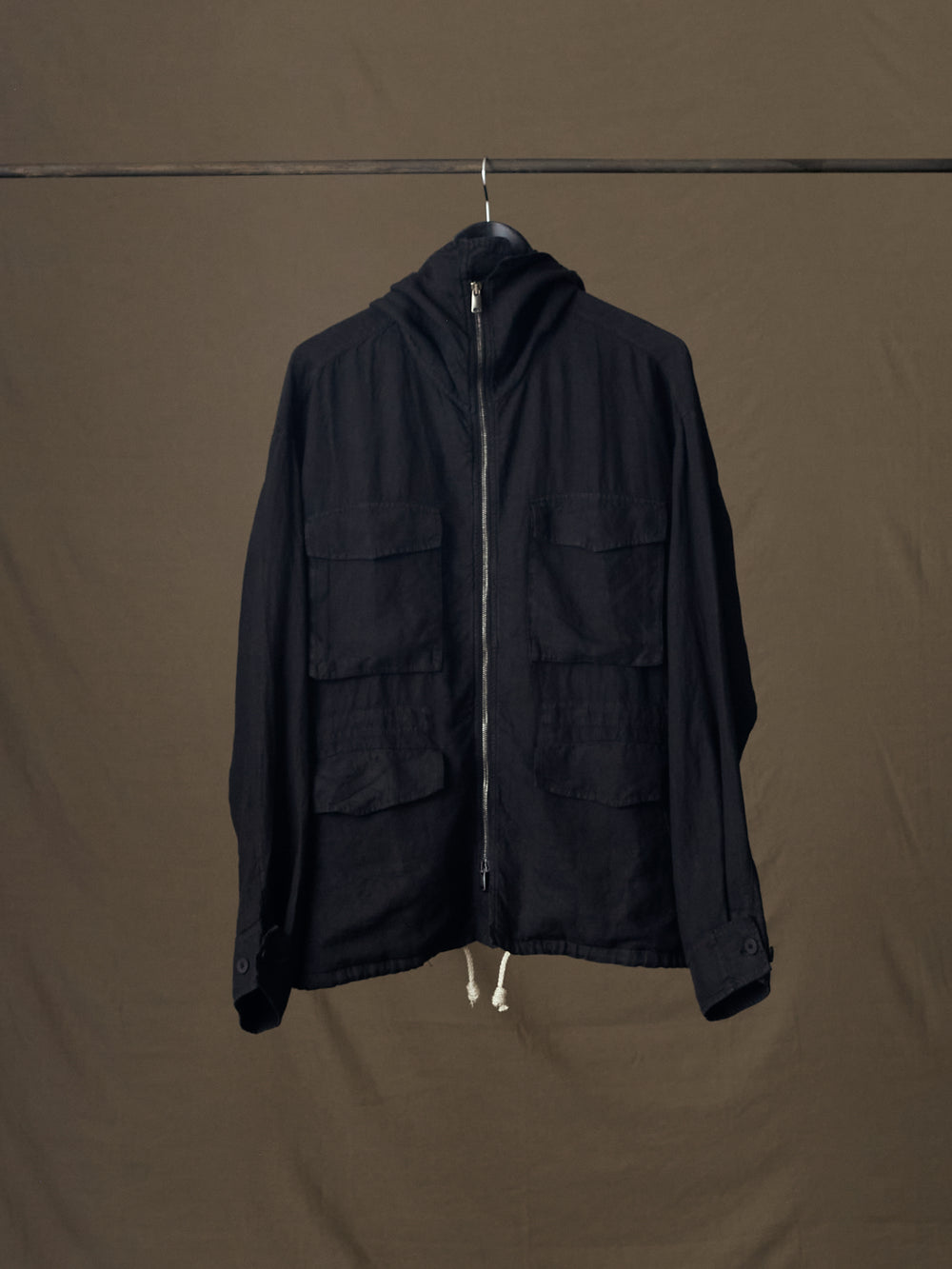 Hooded Jacket Black CFUTRZD132