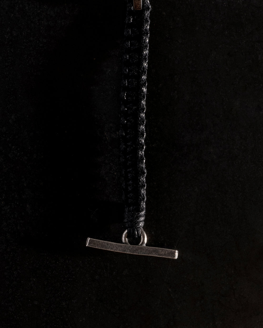 Cross Bar Macrame Bracelet