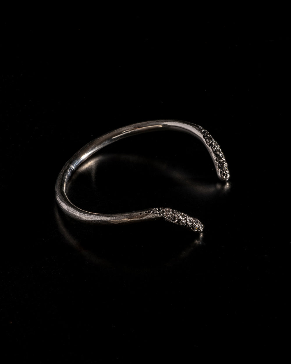 Diamond Snake Bite Bangle