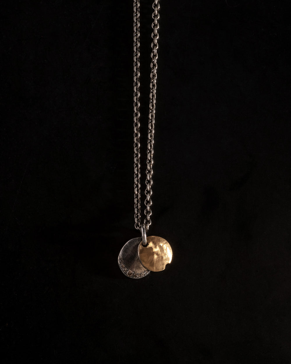 Gold Moon Necklace