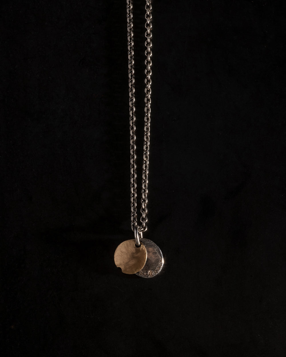 Gold Moon Necklace