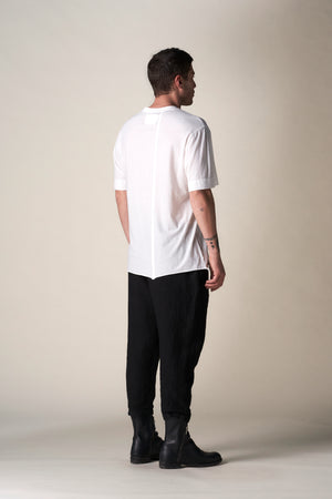 Jersey Over Classic Tee White