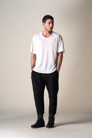 Jersey Over Classic Tee White