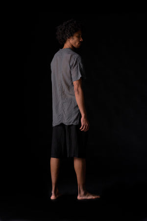 Jersey Tunic Tee Charcoal