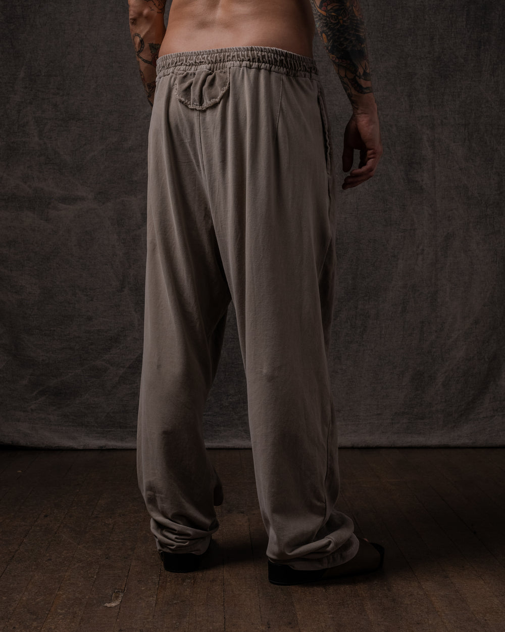 Cotton Velvet FRT Easy Pant Dune