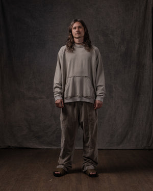 Hooded Sweat Shirt Unisex Dune