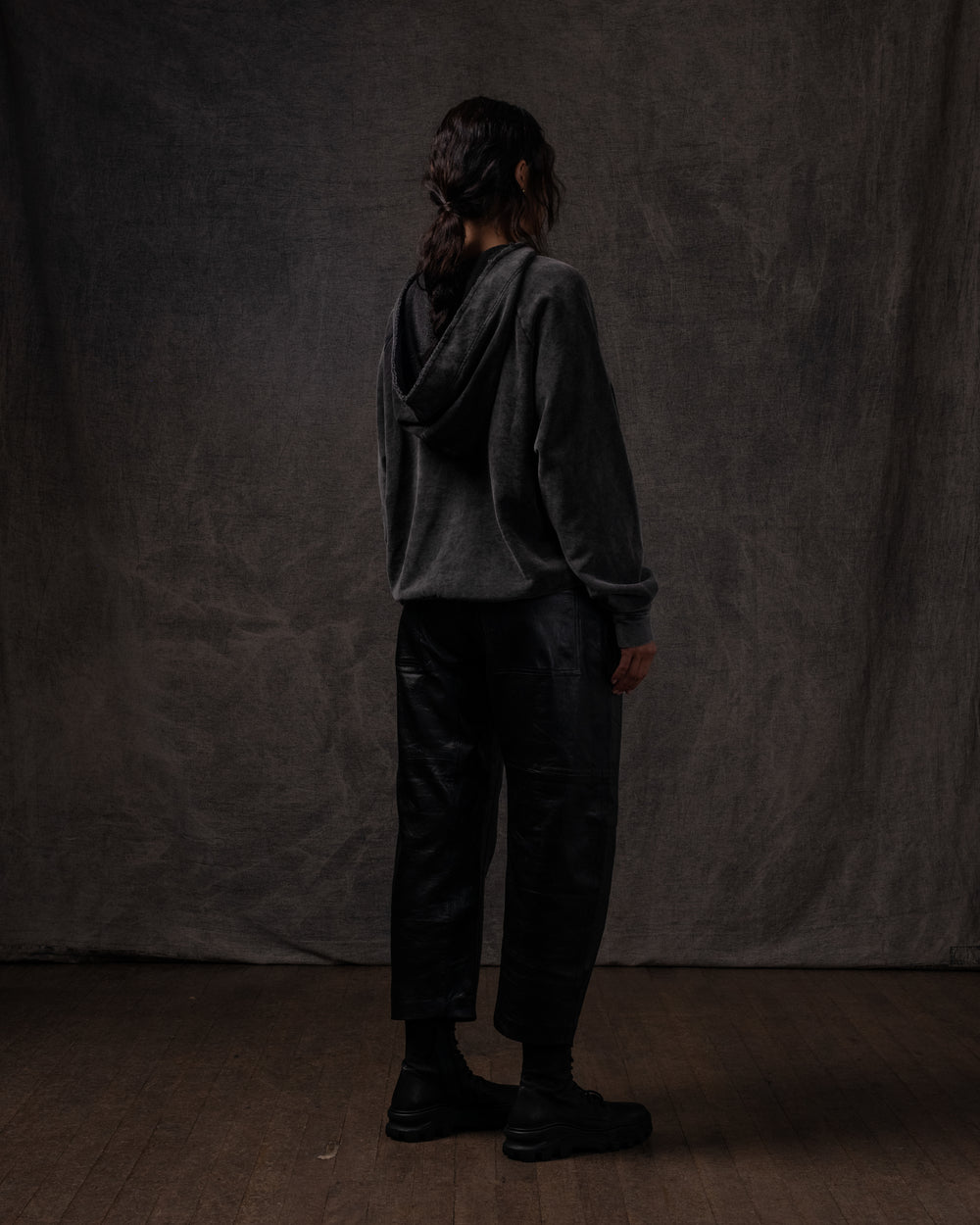 Leather Pant Black