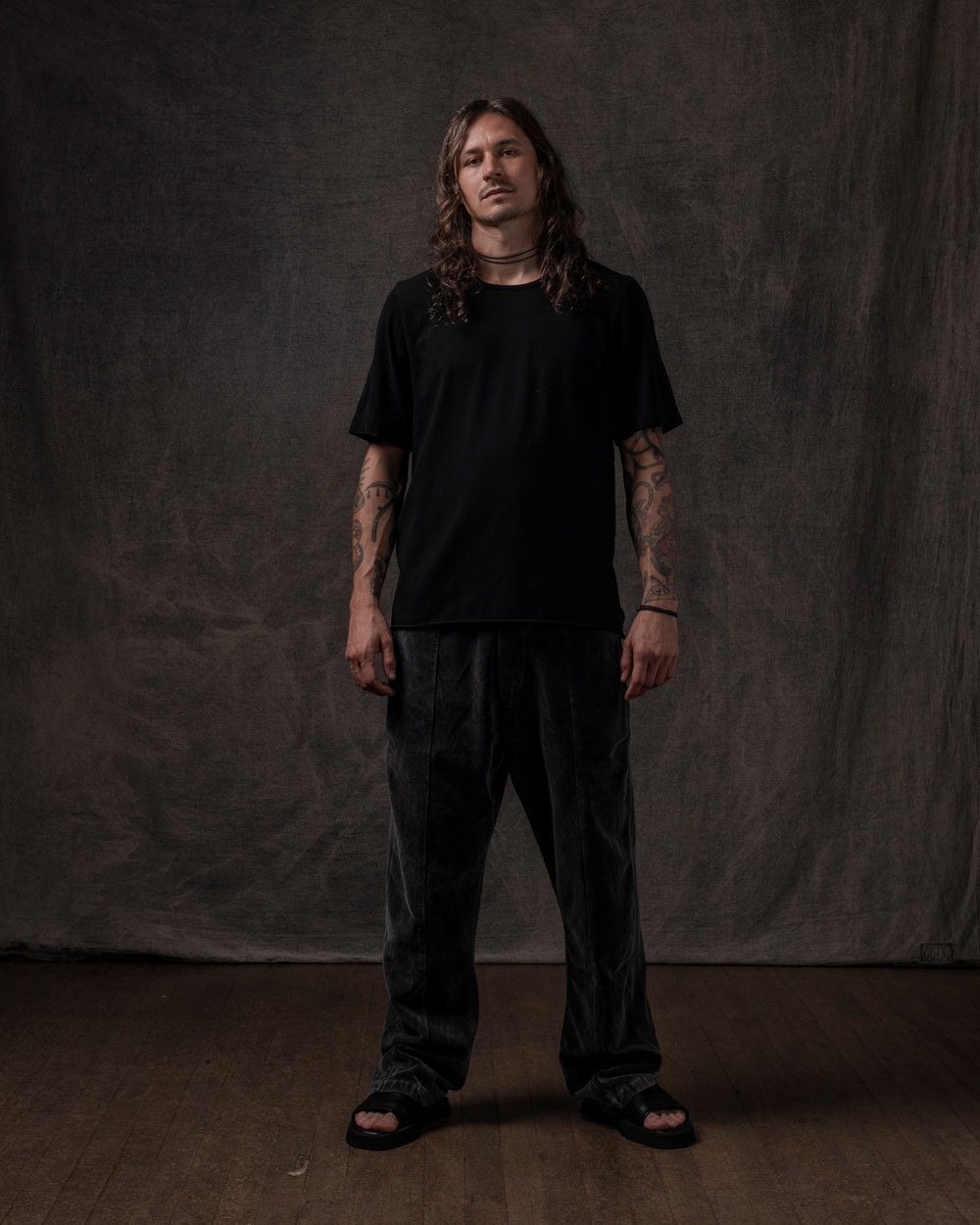 T Shirt Cotton Jersey Black