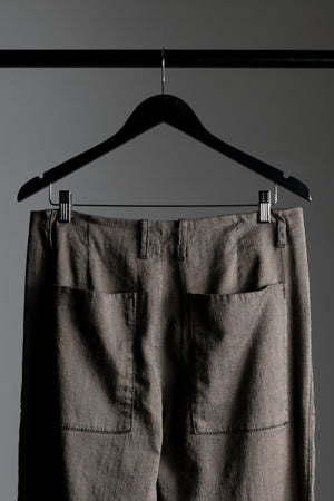 Linen Cotton Twill Chino Pants Rope CFUTRVH170-U02