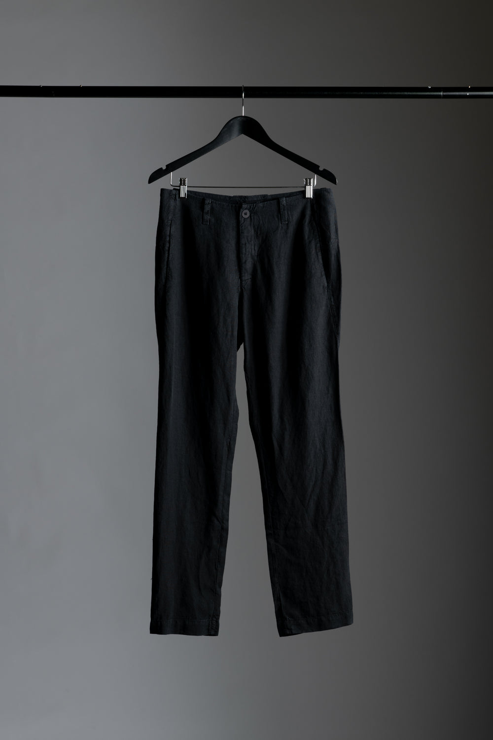 Linen Trousers Black CFUTRTD130-U10