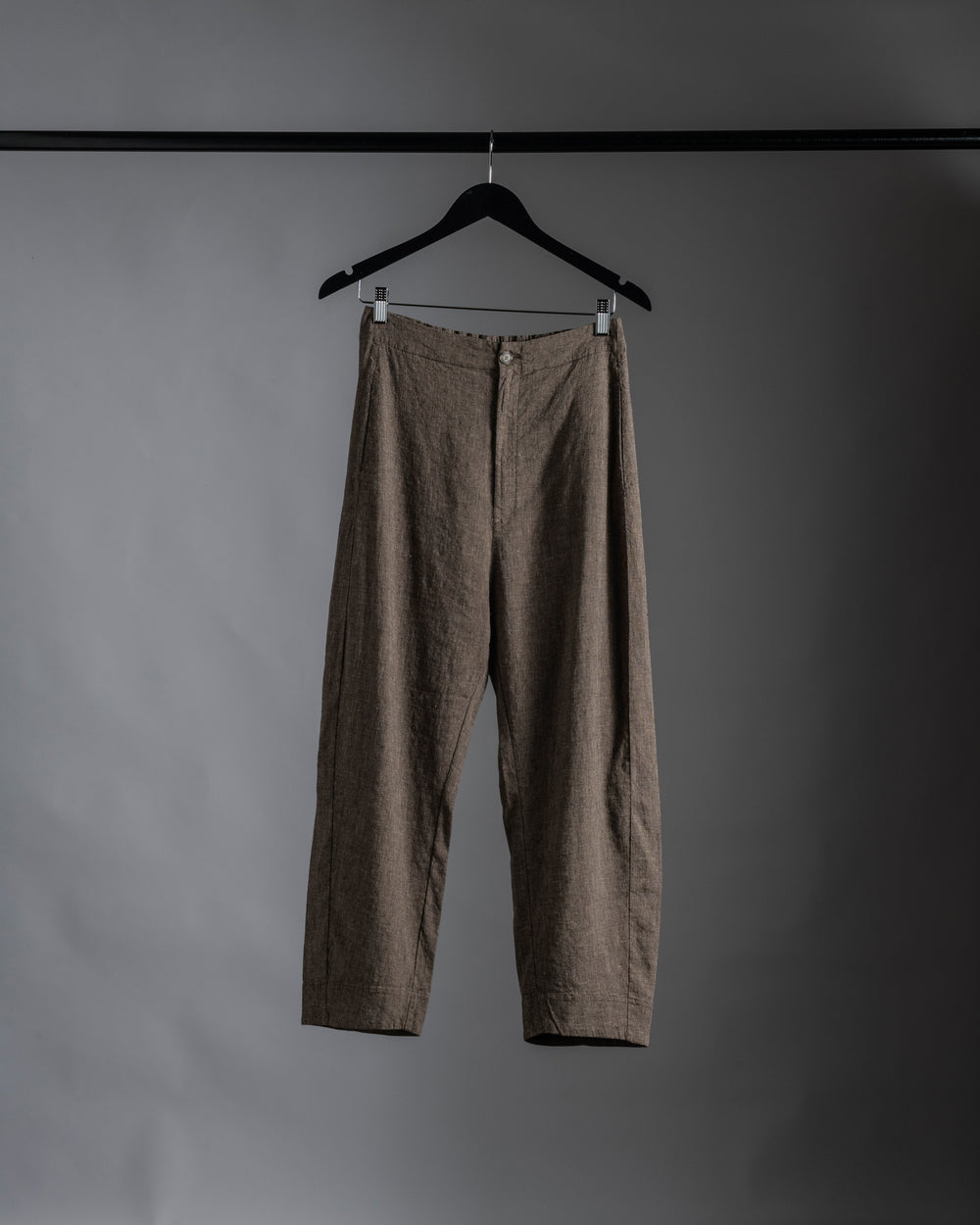 Textural Relaxed Pant Brown