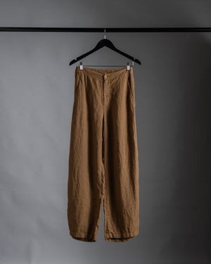 Linen Wide Pant Mustard