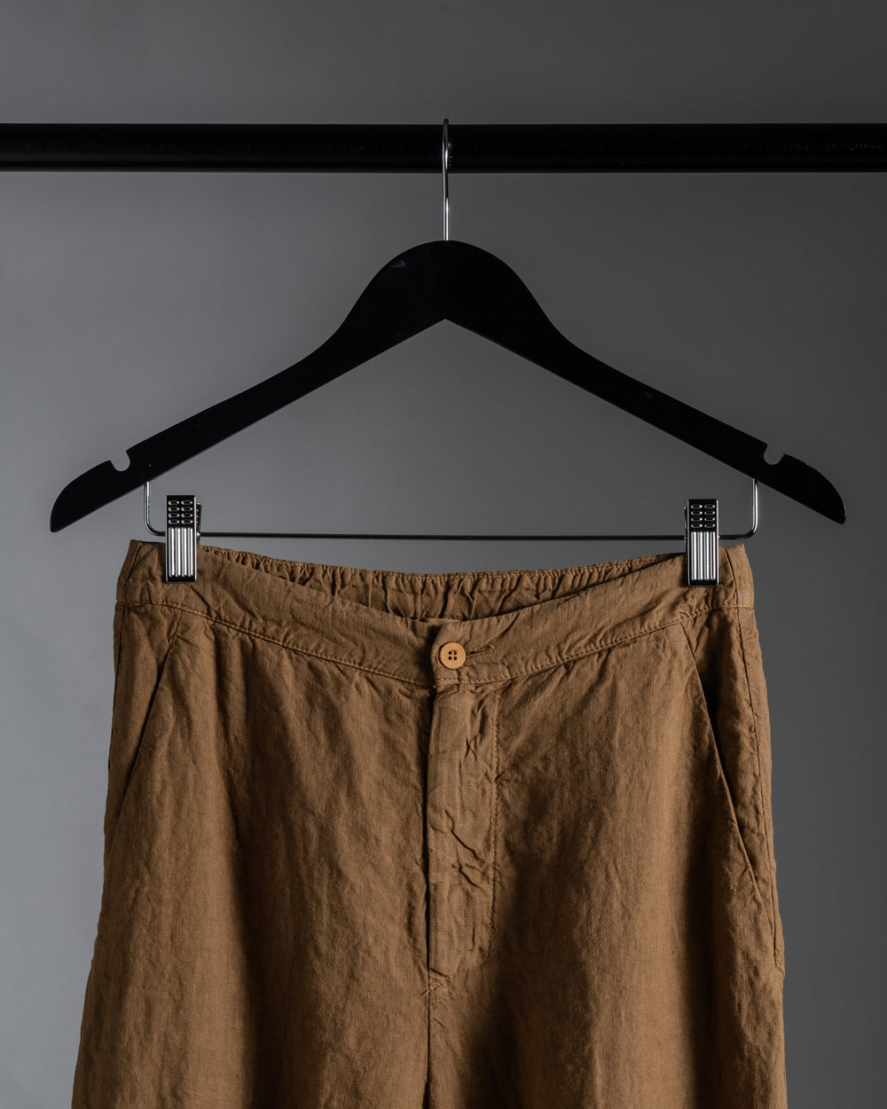 Linen Wide Pant Mustard