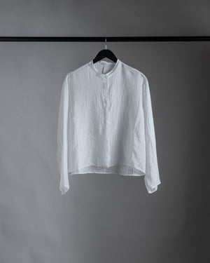 Linen Relaxed Shirt White