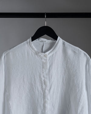 Linen Relaxed Shirt White