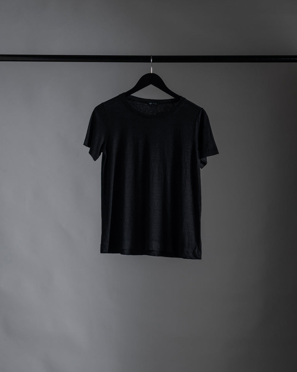 Linen Tee Black